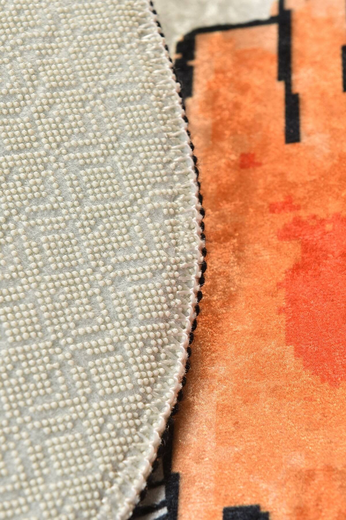 Pekin, Tappeto da Bagno Lavabile in Lavatrice, 60x100 cm Multicolore