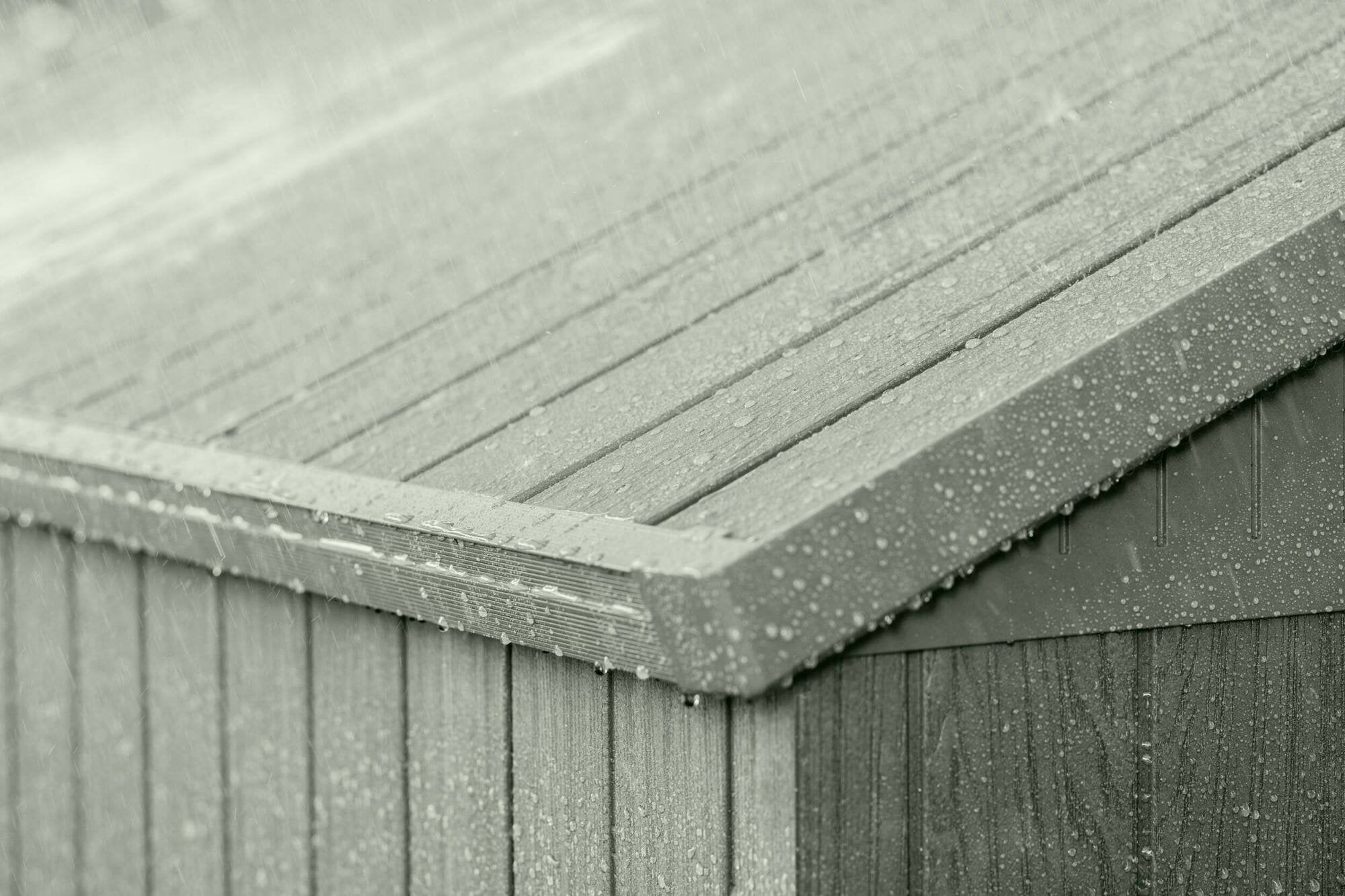 Casetta da giardino Osoyoos, Capanno da esterno, Rimessa da giardino, Ripostiglio per attrezzi, 190x122 h221 cm, Verde