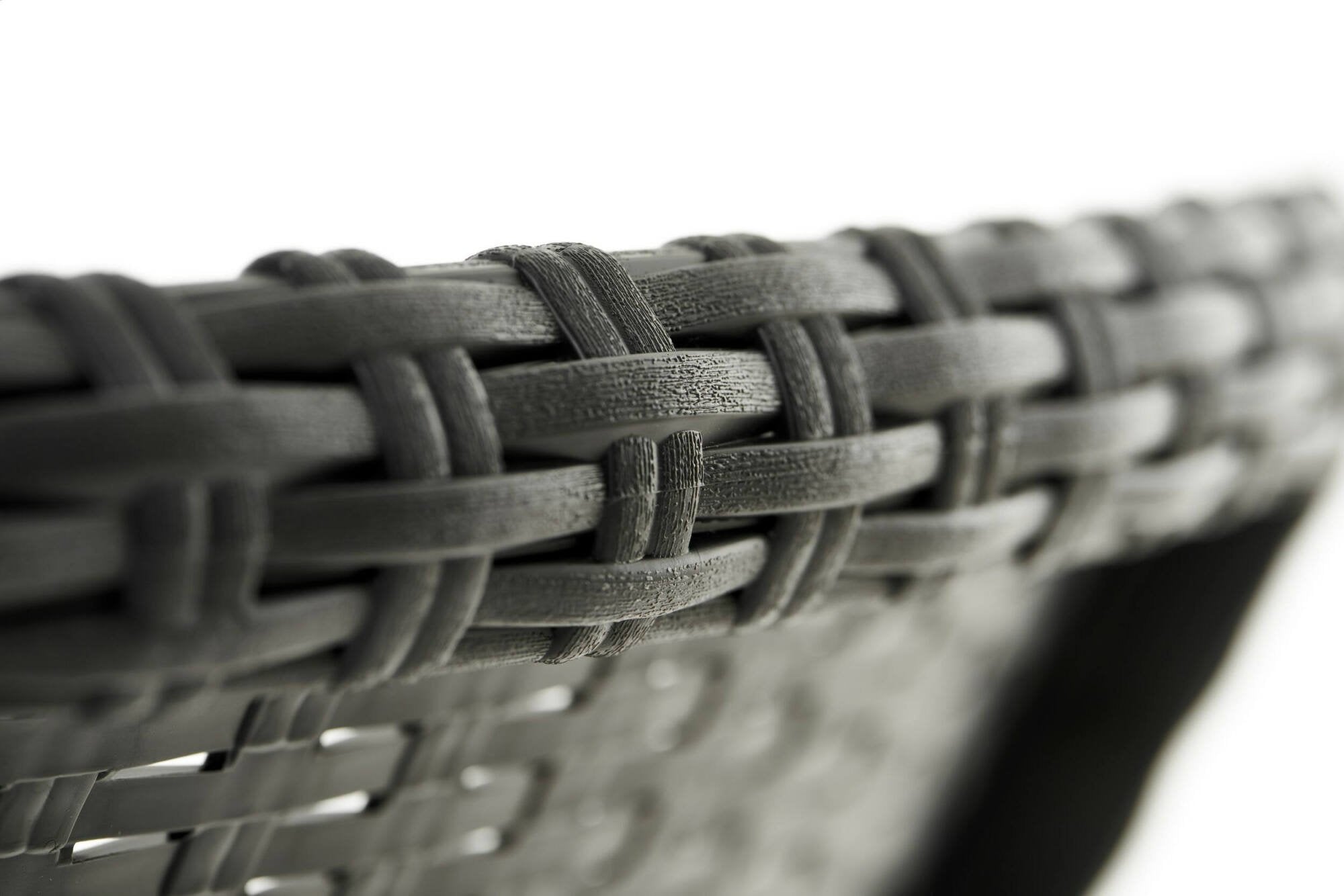 Set salotto da esterno Canmore, Salottino outdoor, Set da balcone o giardino, Composizione soggiorno per esterni, 78x54 h79 cm, Antracite