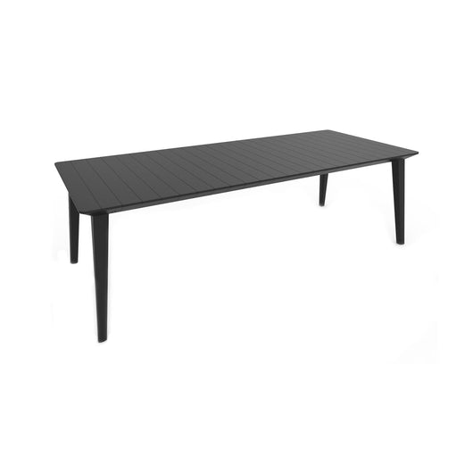 Tavolo da esterno Camrose, Base per picnic, Piano da pranzo da giardino, Banco outdoor multiuso, 235x98 h74 cm, Antracite
