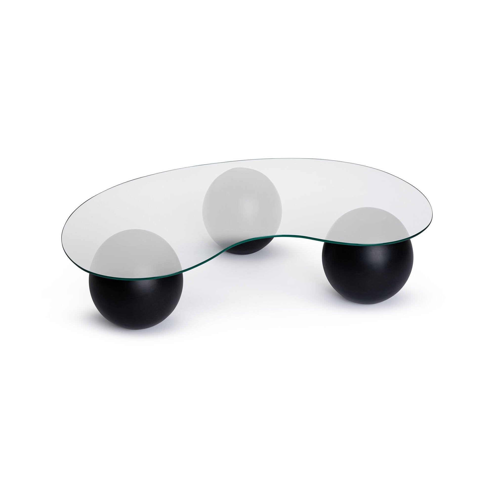 Tavolino da salotto Sawyer, Tavolo basso da caffè, Portariviste per divano, Ripiano da soggiorno, 117x60 h30 cm, Nero