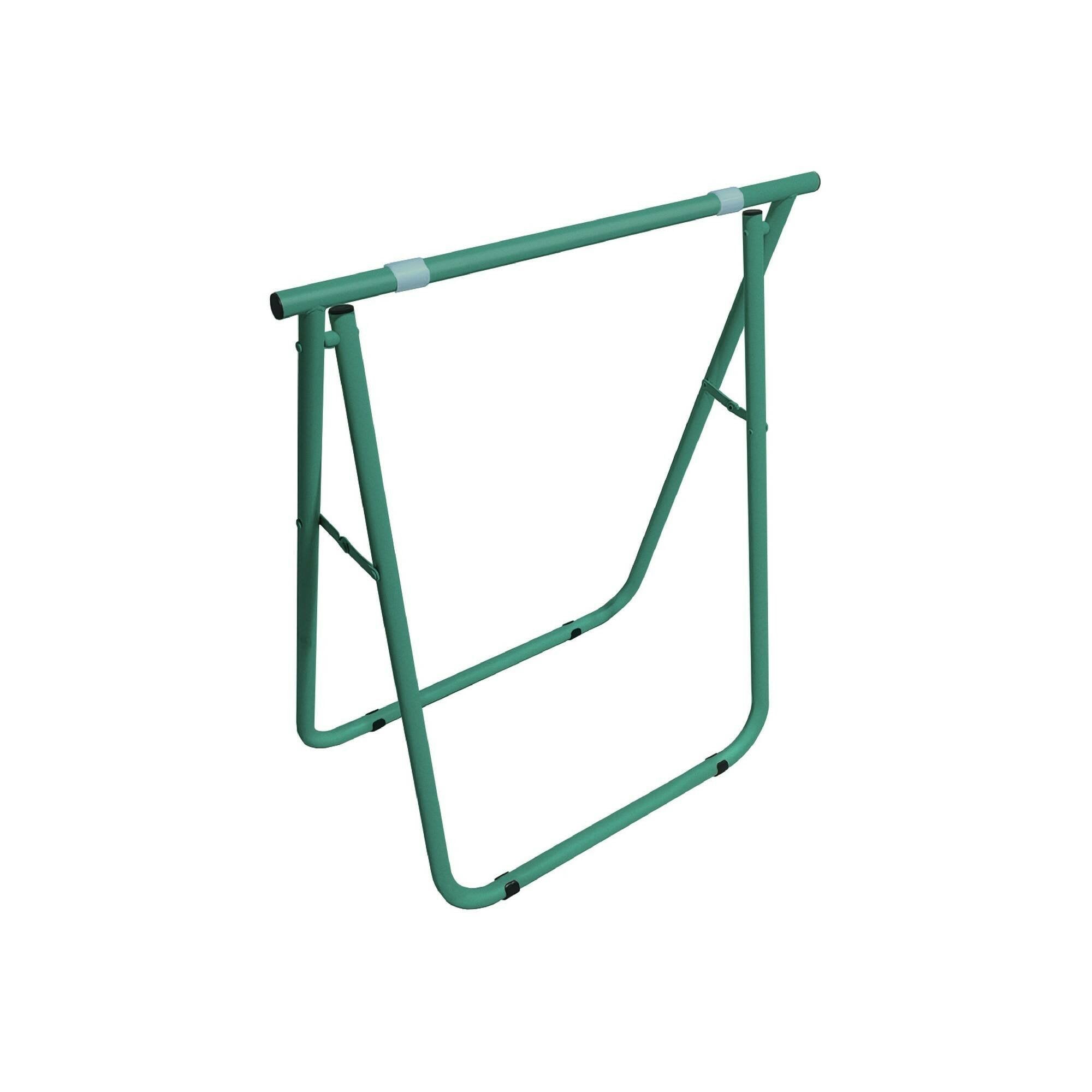 Cavalletto Osimo, Complemento d'arredo, Articolo decorativo, Accessorio d'arredo, 62x35 h75 cm, Verde