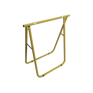 Cavalletto Osimo, Complemento d'arredo, Articolo decorativo, Accessorio d'arredo, 62x35 h75 cm, Giallo