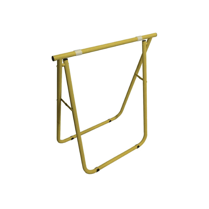 Cavalletto Osimo, Complemento d'arredo, Articolo decorativo, Accessorio d'arredo, 62x35 h75 cm, Giallo