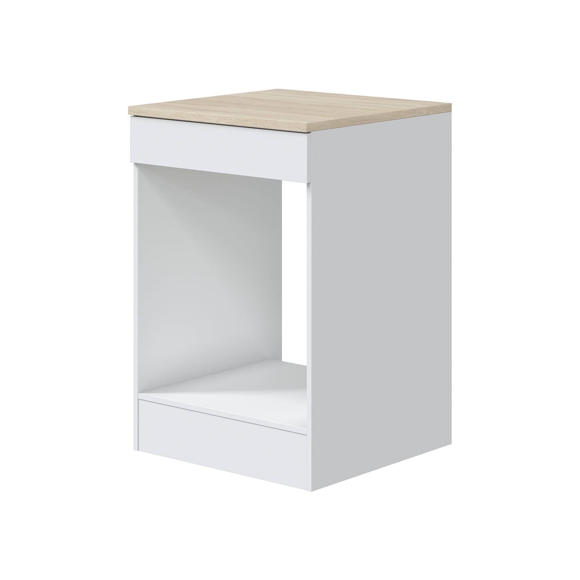 Mobile da Cucina Lunea, Dispensa da Cucina un Vano, 60x60x90h cm Bianco