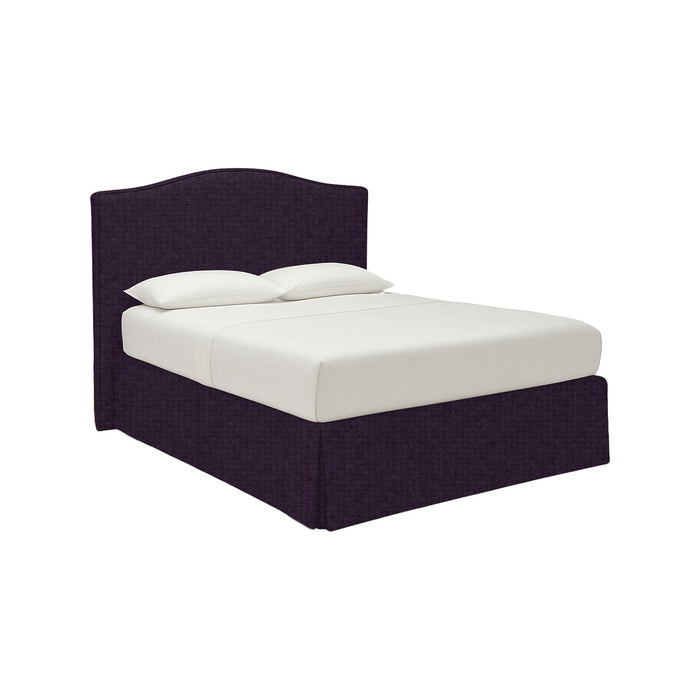Batley, Letto Singolo Sfoderabile Made in Italy, Viola