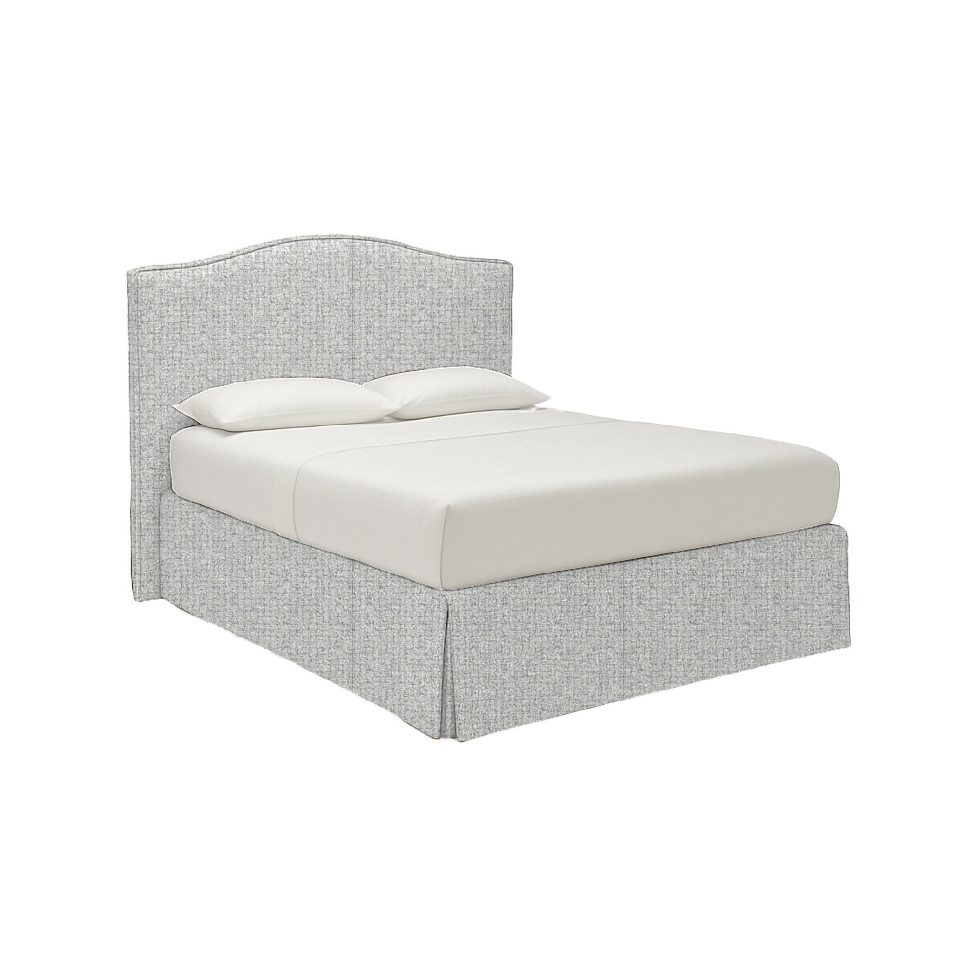 Runcorn, Letto Piazza e Mezza Sfoderabile Made in Italy, Grigio Chiaro