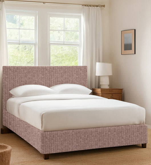 Ilford, Letto Singolo Sfoderabile Made in Italy, Rosa Antico