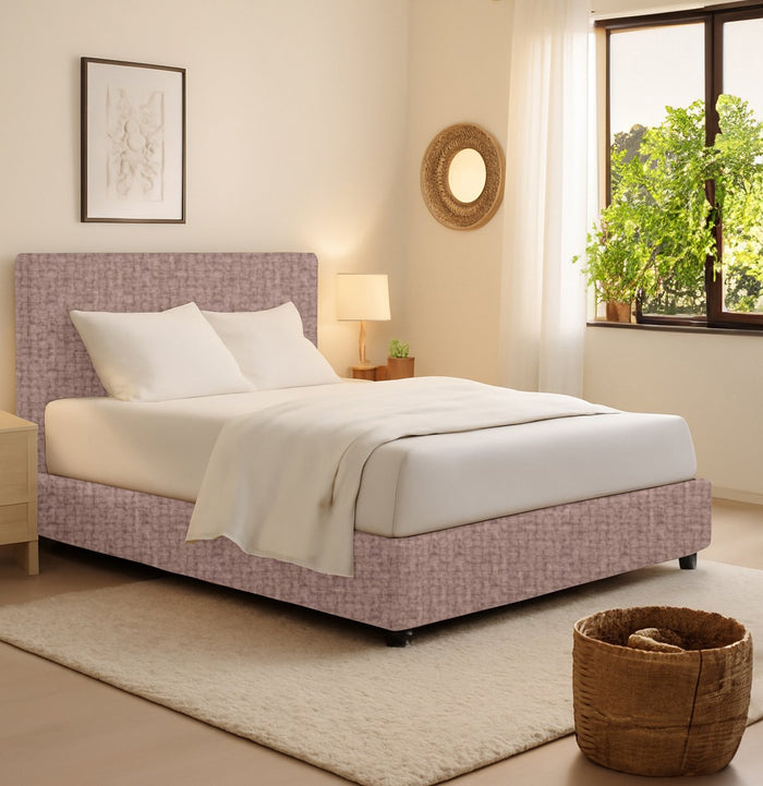 Gosport, Letto Piazza e Mezza Sfoderabile Made in Italy, Rosa Antico
