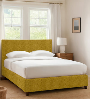 Ilford, Letto Singolo Sfoderabile Made in Italy, Giallo Ocra