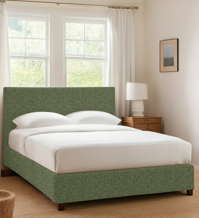 Carlisle, Letto Piazza e Mezza Sfoderabile Made in Italy, Verde