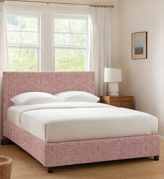 Dagenham, Letto Singolo Sfoderabile Made in Italy, Rosa