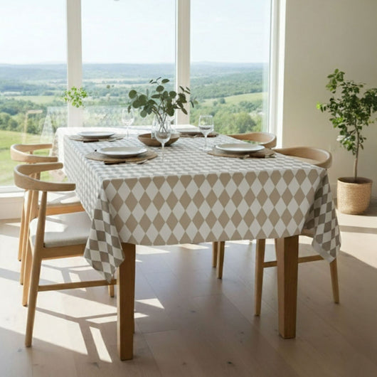 Acrobata, Tovaglia Lavabile, Grigio Tortora