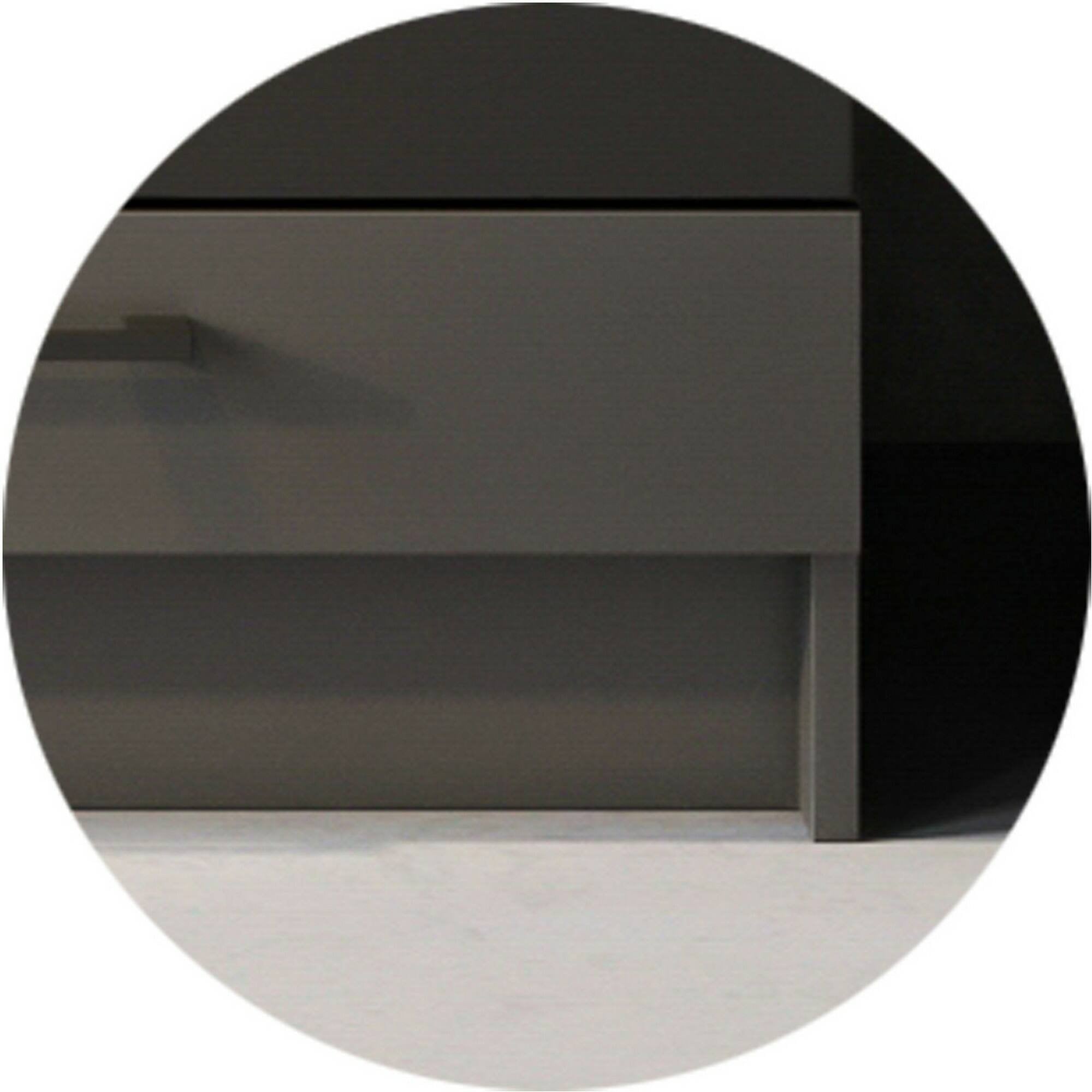 Cucina completa Cormons, Set compatto e funzionale con ante e cassetto, Antracite