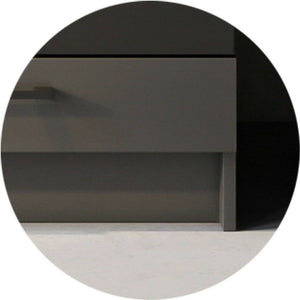 Cucina completa Cormons, Set compatto e funzionale con ante e cassetto, Antracite