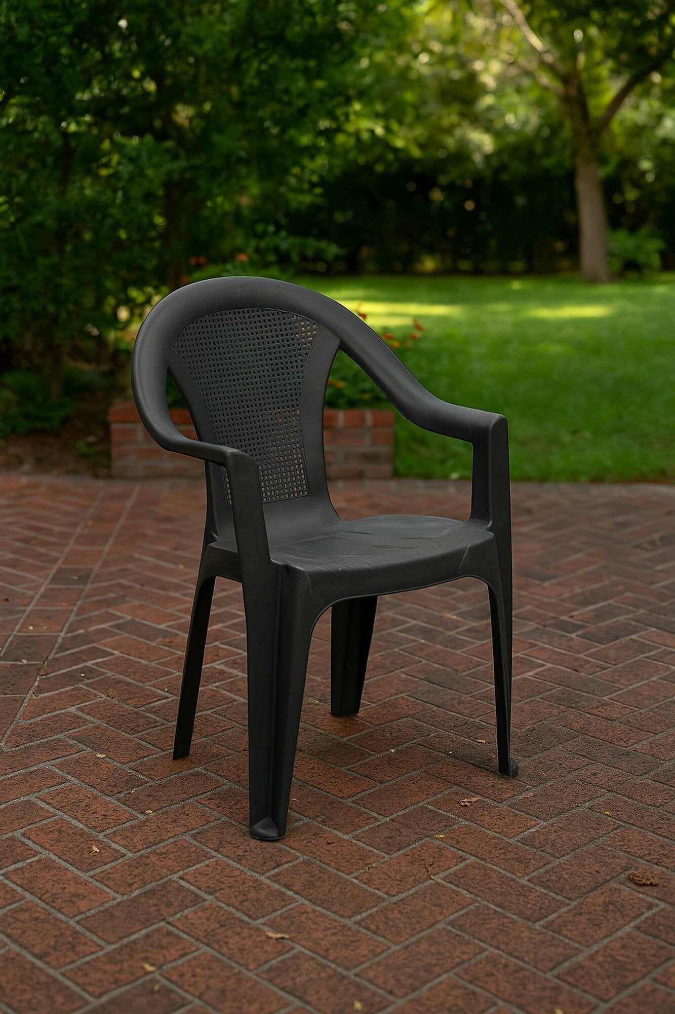 Serchio, Sedia da Esterno una Sedia Made in Italy, Grigio Antracite