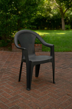 Serchio, Sedia da Esterno una Sedia Made in Italy, Grigio Antracite