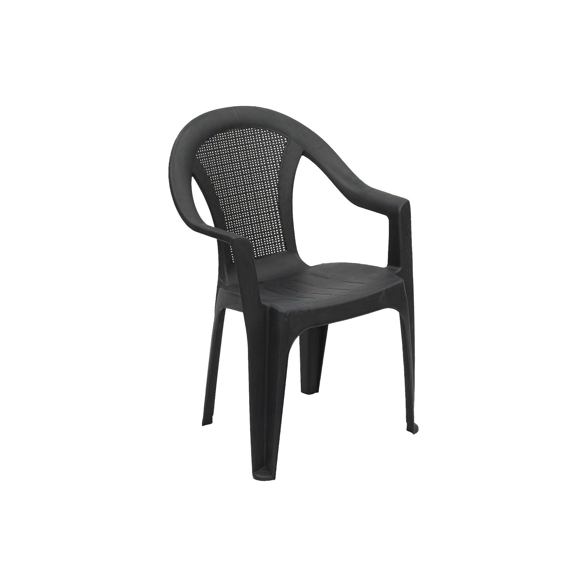 Serchio, Sedia da Esterno una Sedia Made in Italy, Grigio Antracite