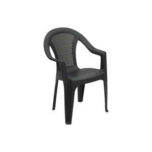 Serchio, Sedia da Esterno una Sedia Made in Italy, Grigio Antracite