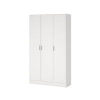 Vado, Armadio Multiuso Grande 4 Ripiani, 34.6x180h cm Bianco