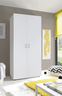 Guardaroba 2 ante Istrana, Bianco