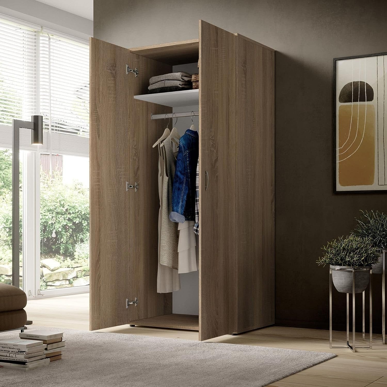 Guardaroba 2 ante Istrana, Rovere