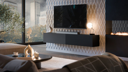 Mobile porta TV Sindia, Antracite