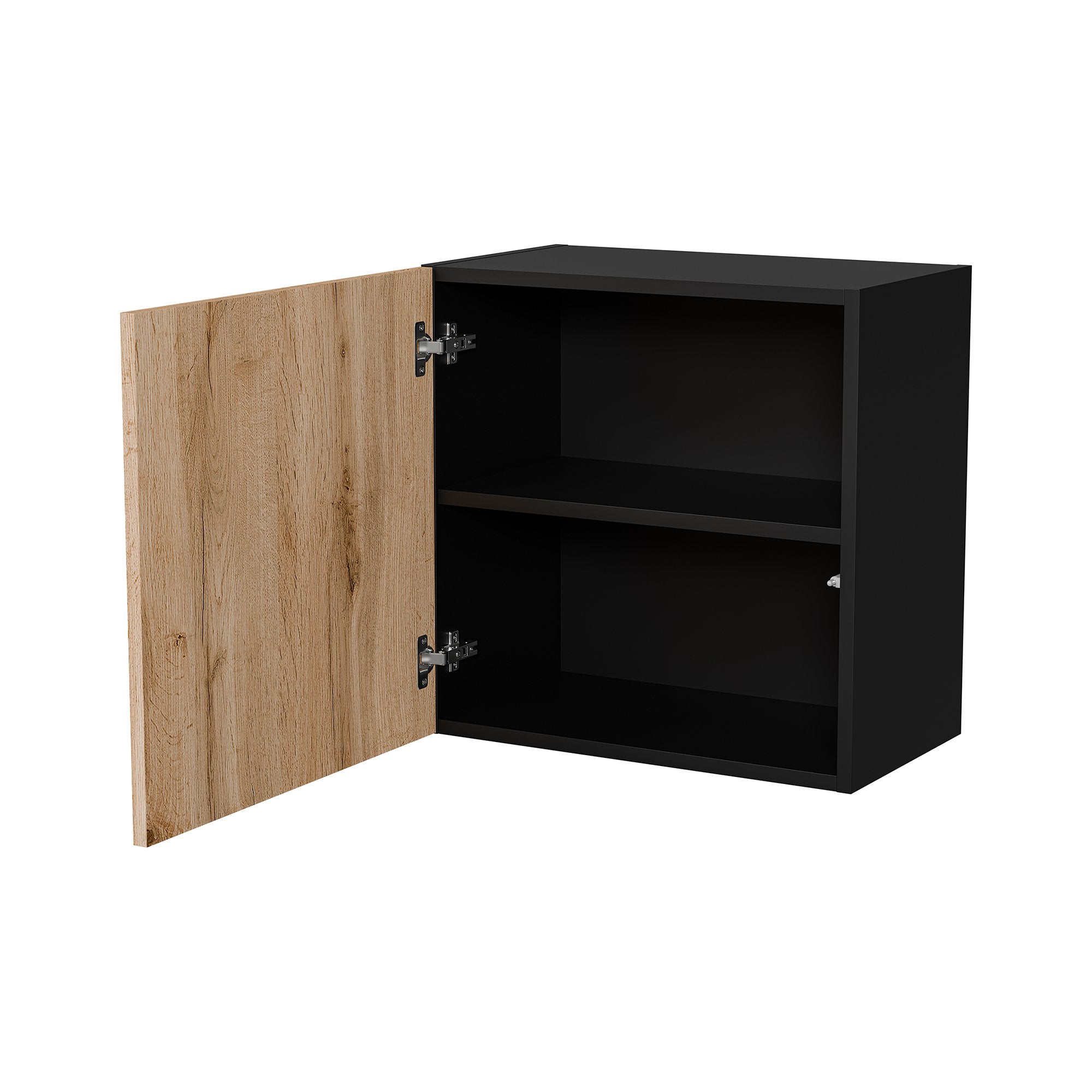 Mobile pensile Sparone, Antracite e Rovere