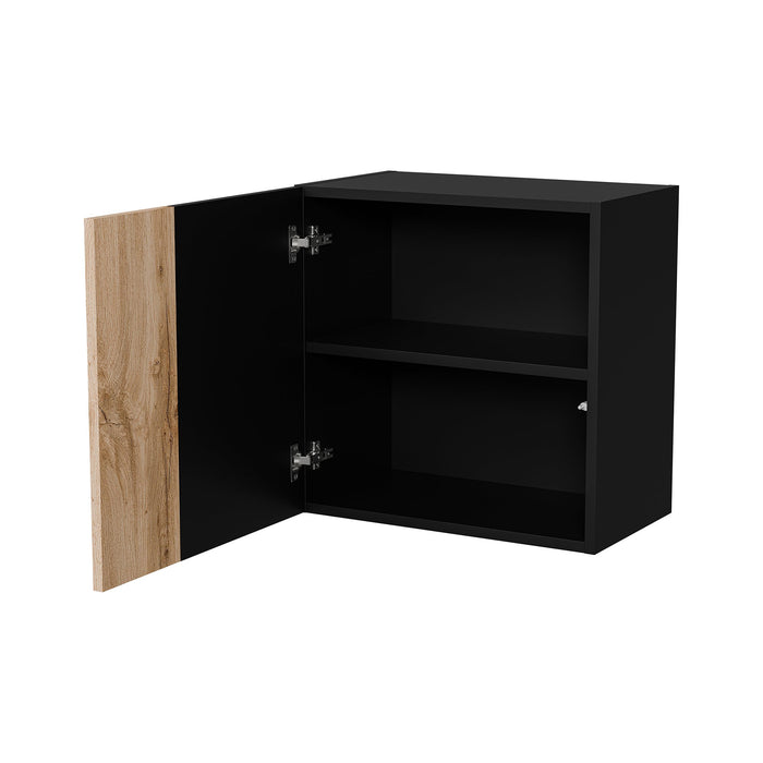 Mobile pensile Fonteno, Antracite e Rovere