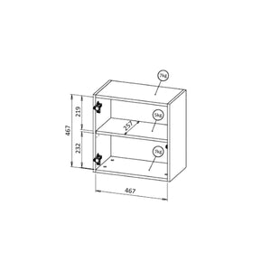 Mobile pensile Fonteno, Beige