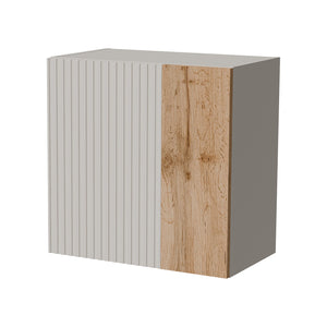 Mobile pensile Fonteno, Beige e Rovere