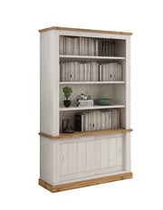 Biblioteca Evandro, Libreria 3 Ripiani, 122x40x203h cm Bianco