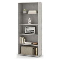 Biblioteca Brugnera, Libreria 4 Ripiani, 79x34x188h cm Bianco
