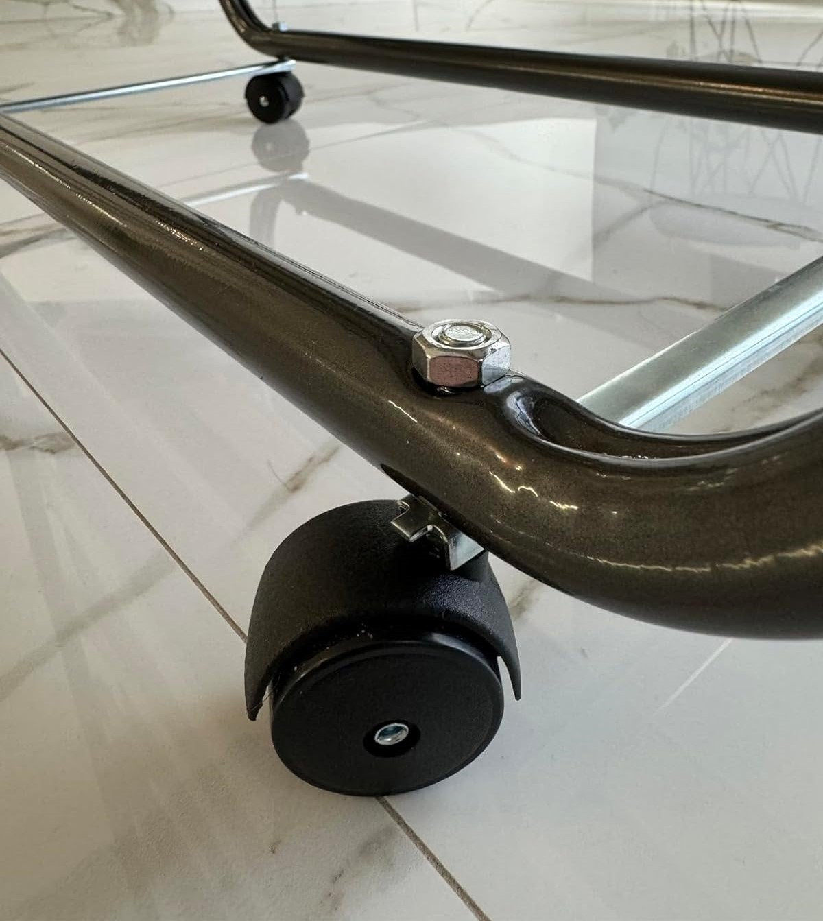 Brandina Maristella, Letto Pieghevole Materasso Incluso Made in Italy, Nero