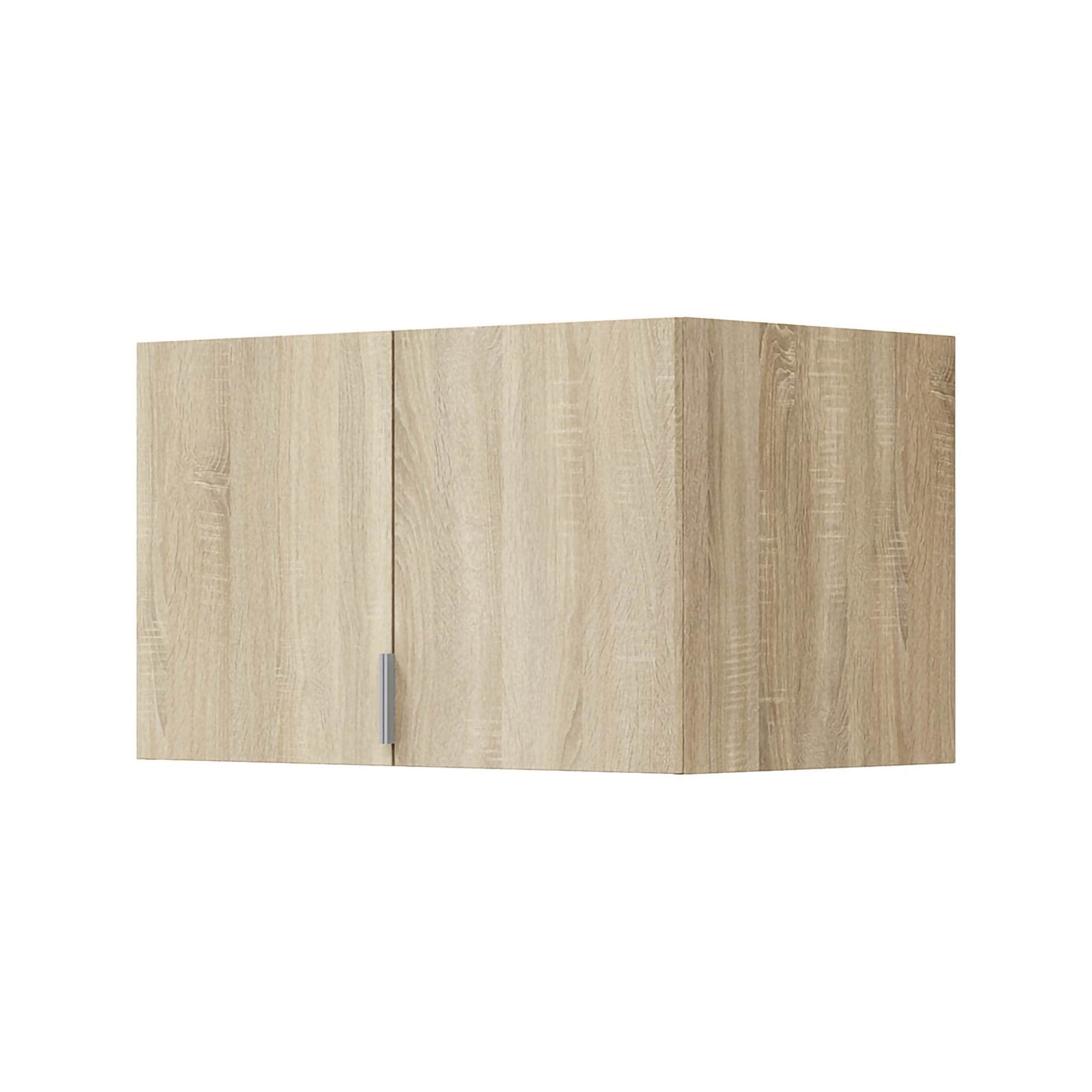 Carre, Armadio Multiuso 2 Ante un Ripiano, 51x49h cm Marrone Rovere