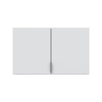 Carre, Armadio Multiuso 2 Ante un Ripiano, 51x49h cm Bianco