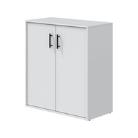 Senorbi, Armadio Multiuso 2 Ante un Ripiano, 40x88h cm Bianco