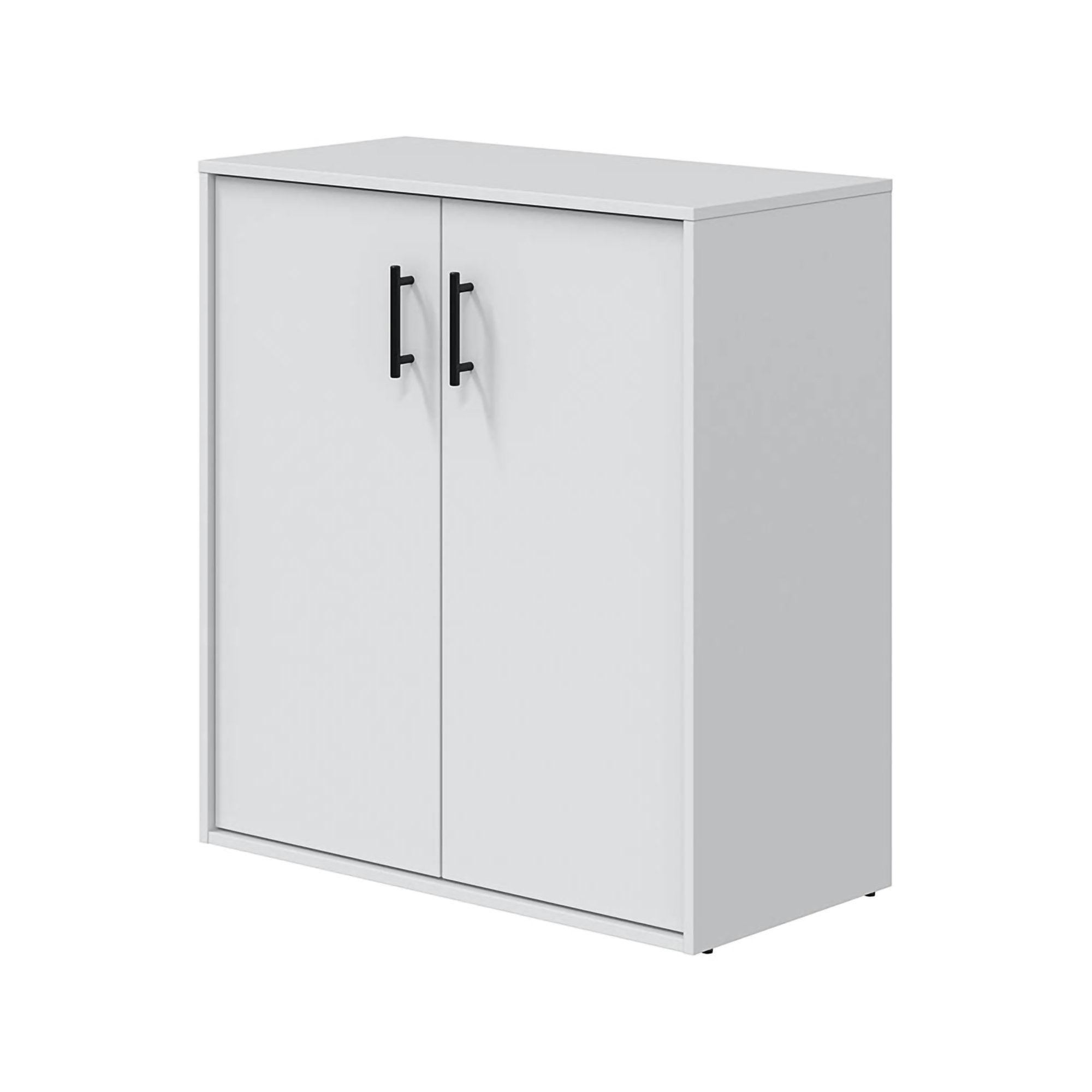 Senorbi, Armadio Multiuso 2 Ante un Ripiano, 40x88h cm Bianco