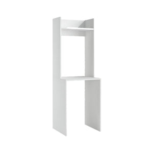 Tricyrtis, Armadio Multiuso Grande 3 Ripiani Made in Italy, 58.00x195.00h cm Bianco