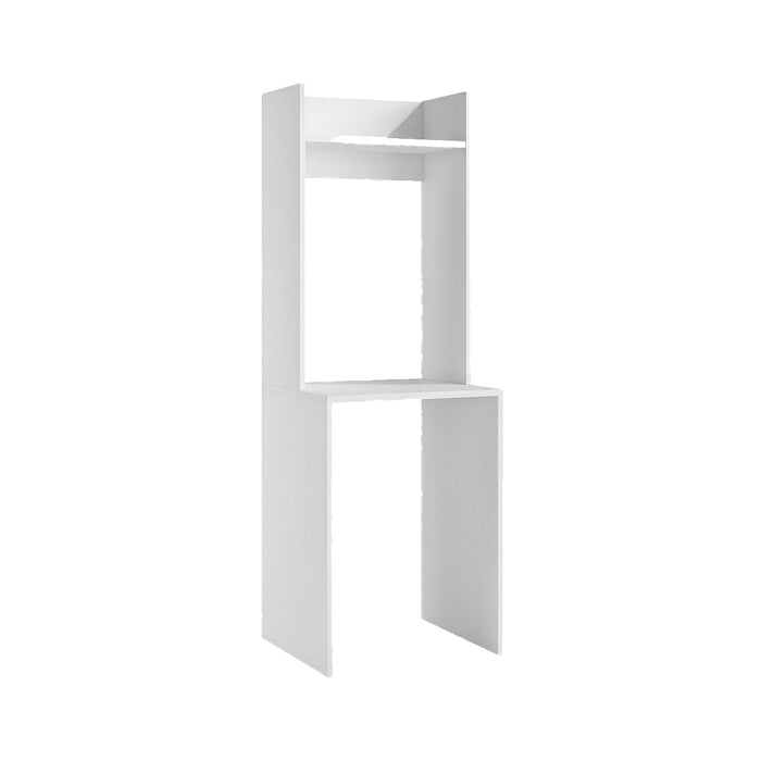 Tricyrtis, Armadio Multiuso Grande 3 Ripiani Made in Italy, 58.00x195.00h cm Bianco