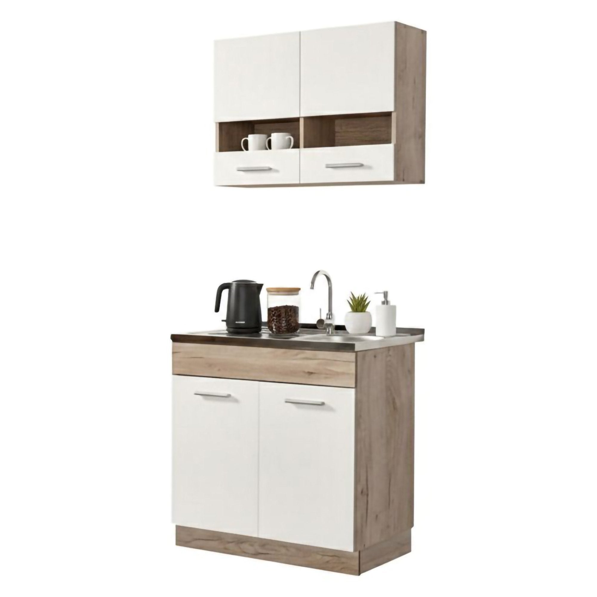 Cucinino Taurano, Cucina 2 Ripiani, Bianco