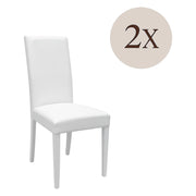 Ferraris, set di Sedie 2 Sedie, Bianco