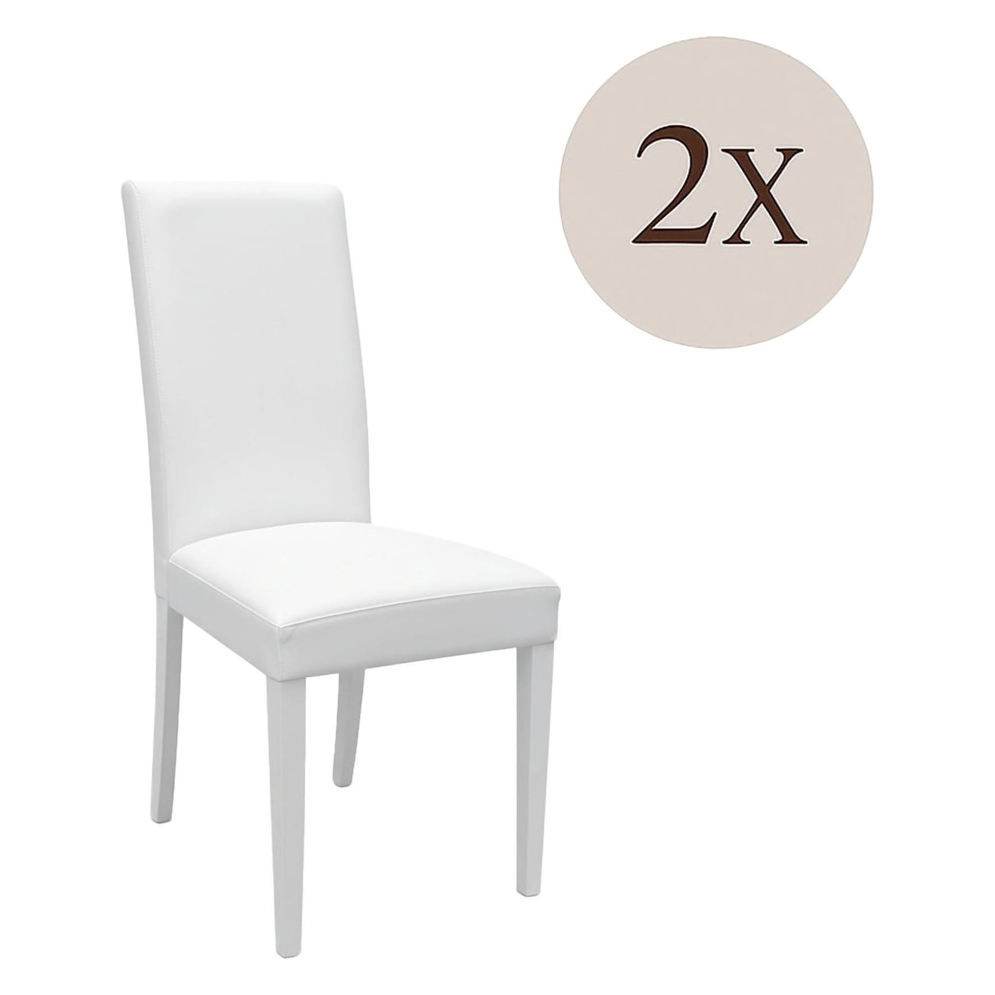 Ferraris, set di Sedie 2 Sedie, Bianco