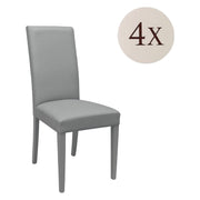 Ferraris, set di Sedie 4 Sedie, Grigio