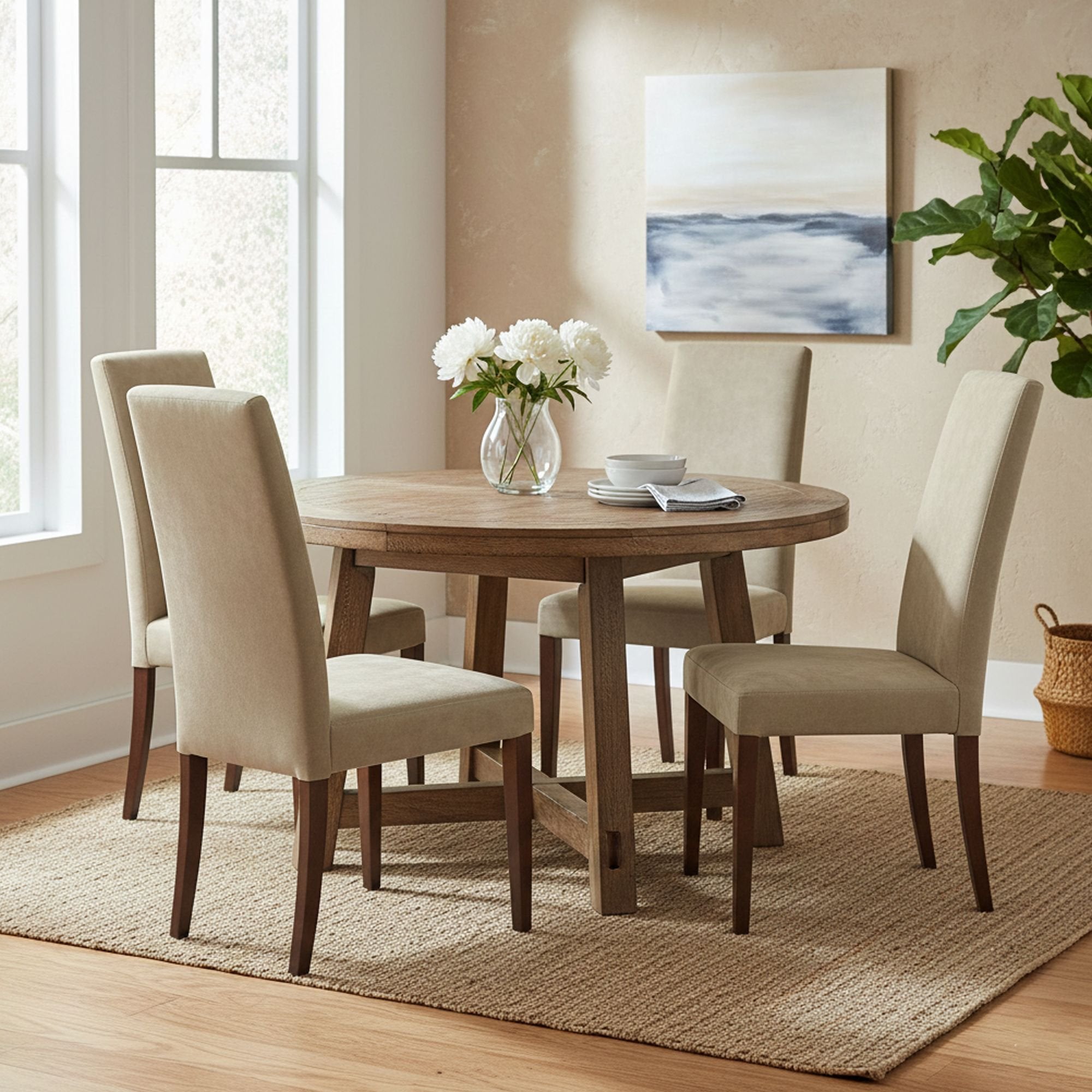 Ferraris, set di Sedie 4 Sedie, Beige