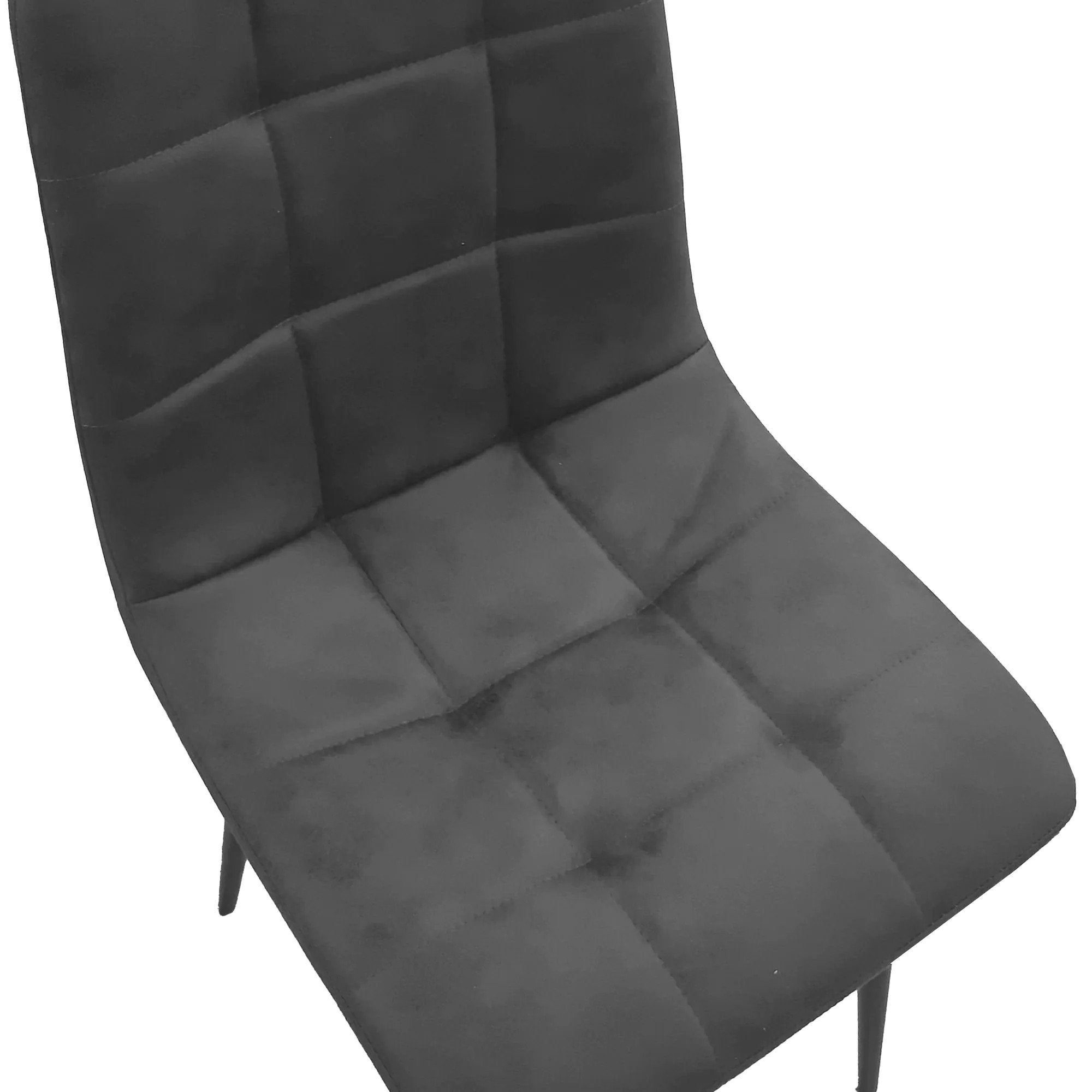 Osasco, set di Sedie 4 Sedie, Grigio Scuro