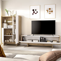 Walla, set Mobili da Soggiorno Cassetti, Bianco