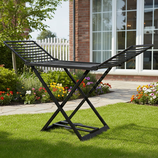 Brandywood, Oggettistica Stendibiancheria Made in Italy, Nero Antracite