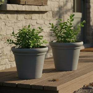 Townley, Oggettistica set 2 Vasi Made in Italy, Grigio