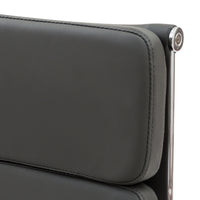 Poltrona Mito Presidenziale Simil Grigia/Cromata